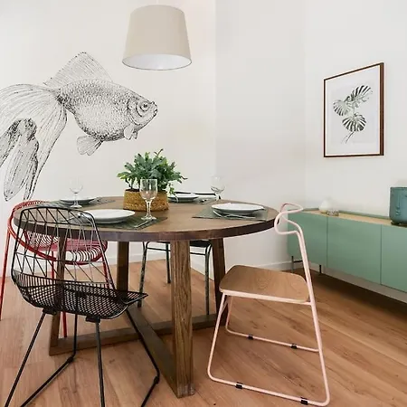 Apartment Center Family With Courtyard Cascais