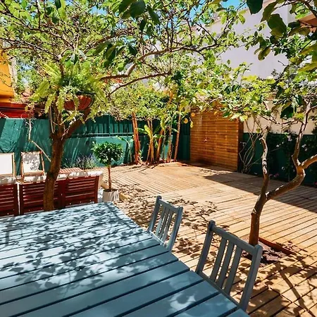 Center Family With Courtyard Apartment